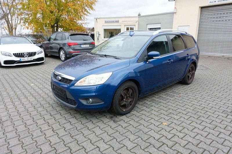 Gebraucht Ford Focus Style 101 PS (74 kW) 2009 Blau Kombi