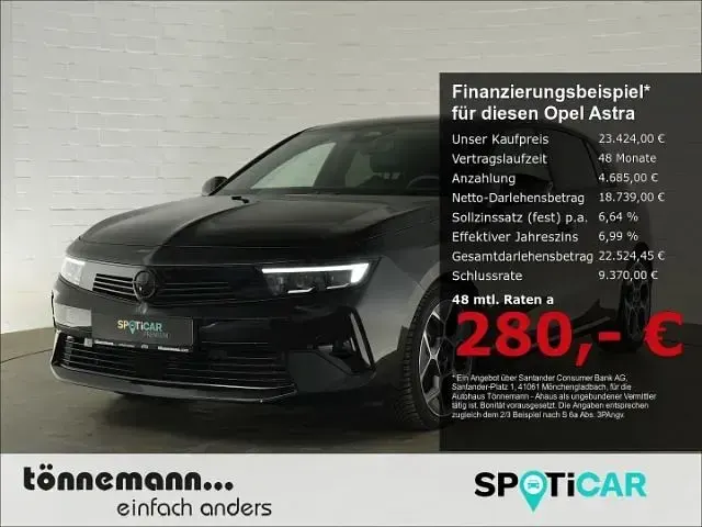 Używany Opel Astra 131 KM (96 kW) 2025 Sedan/Limuzyna
