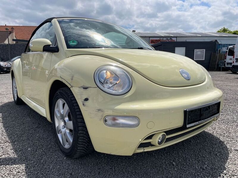 Mellow yellow Gebraucht 2005 VW Beetle Cabrio | 1.800 € (Superpreis) - Bild 1/4