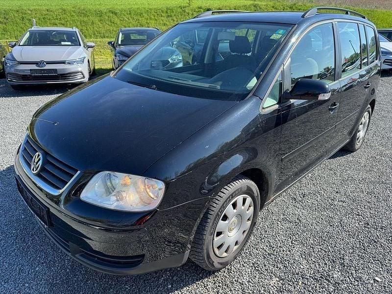 Gebraucht VW Touran 116 PS (85 kW) 2006 Schwarz Van / Kleinbus