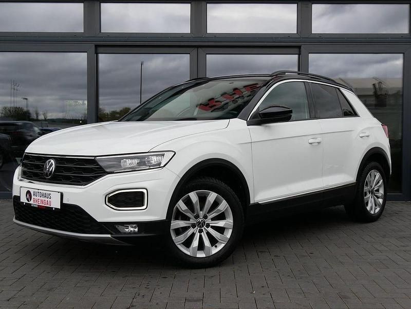 Pure white Gebraucht 2021 VW T-Roc Sport SUV | 21.900 € (Guter Preis) - Bild 1/4