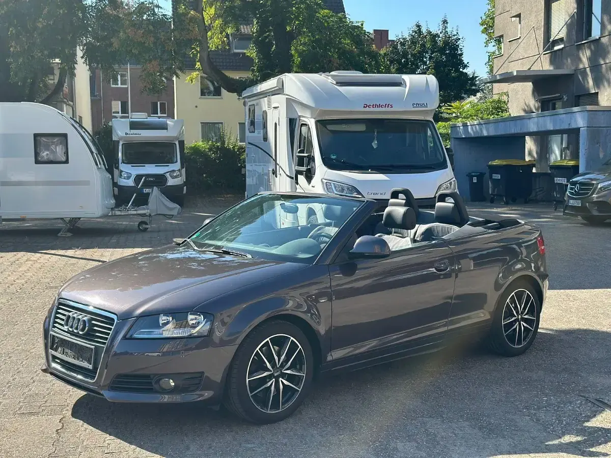 Brugt Audi A3 Cabriolet Ambition 200 HK (147 kW) 2008 Grå Cabriolet