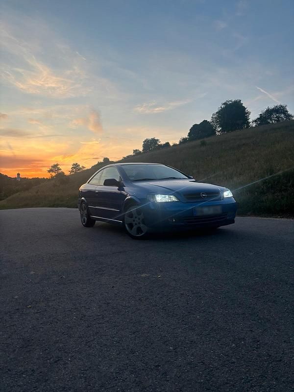 Gebraucht Opel Astra 125 PS (91 kW) 2003 Blau Coupé
