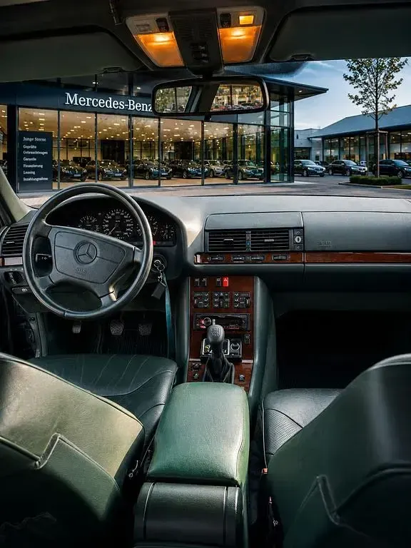 Gebraucht Mercedes S320 231 PS (169 kW) 1994 Grün Limousine