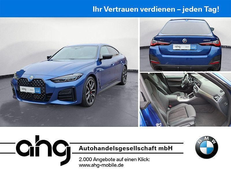 Blau Gebraucht 2023 BMW 420 Gran Coupé M Sport Coupé | 42.660 € (Fairer Preis) - Bild 1/4