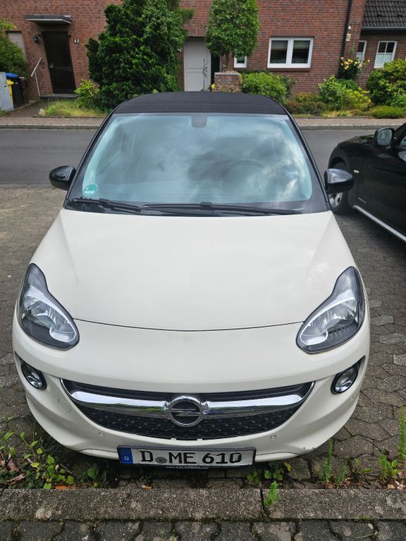 Weiß Gebraucht 2017 Opel Adam Open Air Kleinwagen | 8.900 € (Guter Preis) - Bild 1/4