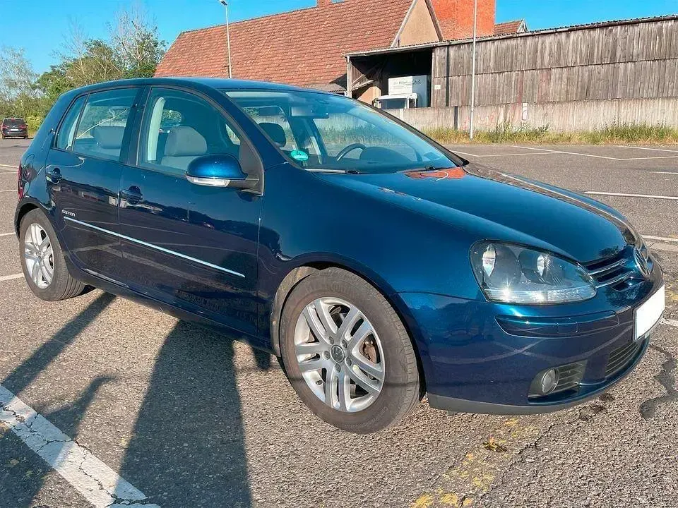 Brugt VW Golf VI Edition 102 HK (75 kW) 2008 Blå Hatchback