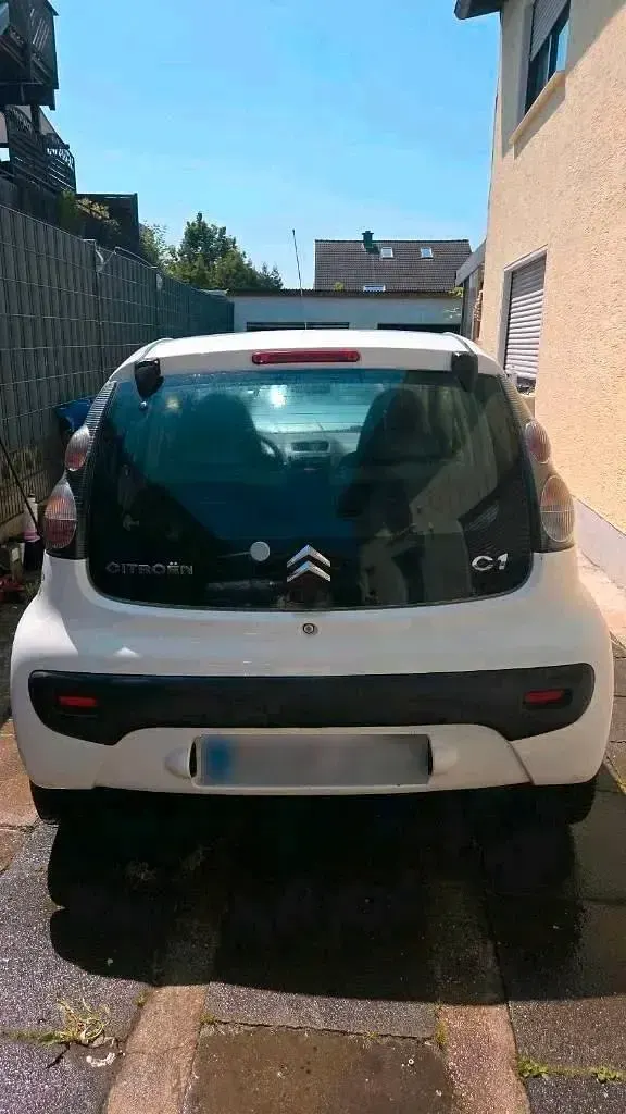 Gebraucht Citroën C1 65 PS (47 kW) 2009 Weiß Kleinwagen