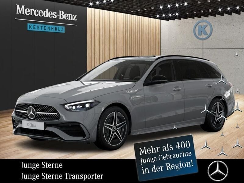 Manufaktur lack manufaktur alp Gebraucht 2025 Mercedes C300e AMG Kombi | 67.777 € - Bild 1/4