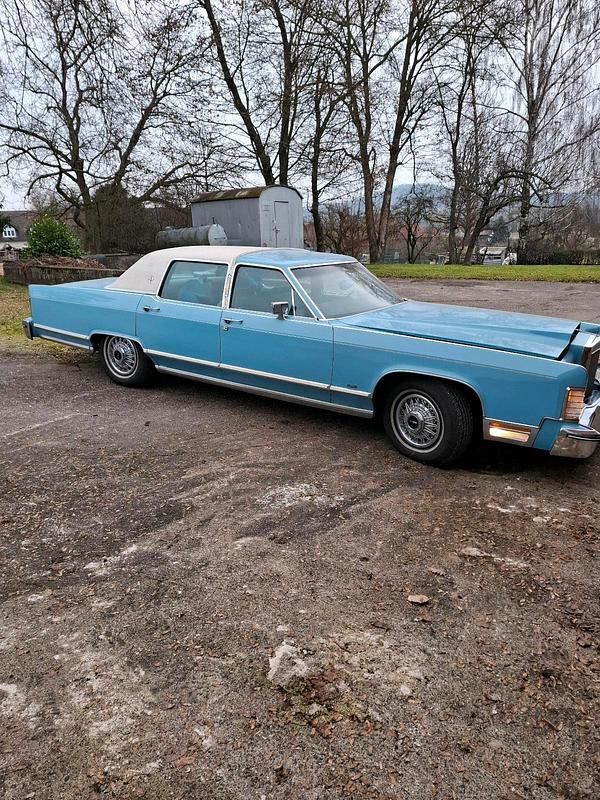 Gebraucht Lincoln Continental 211 PS (155 kW) 1978 Blau Limousine