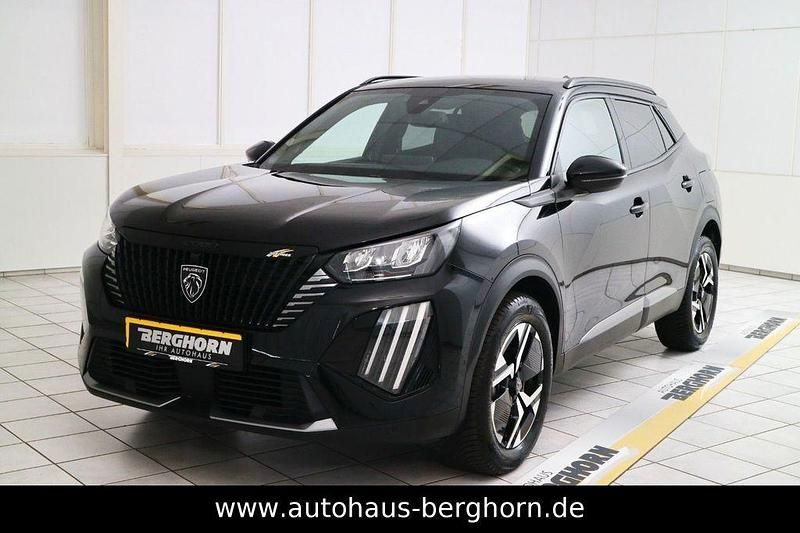 Schwarz perla met. (metallic) Gebraucht 2024 Peugeot 2008 Allure SUV | 21.380 € (Fairer Preis) - Bild 1/4