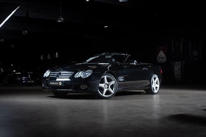 Schwarz Gebraucht 2008 Mercedes SL500 Cabrio | 30.000 € (Superpreis) - Bild 1/4