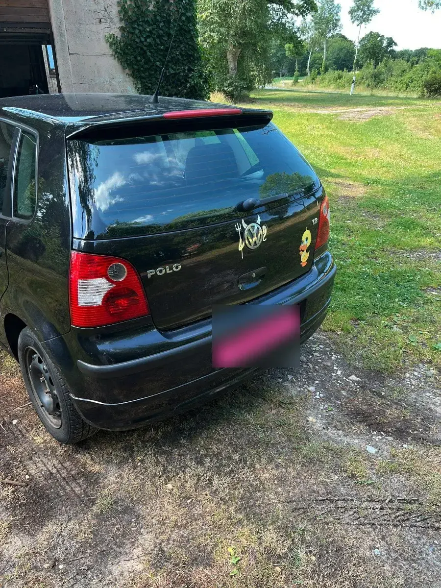 Gebraucht VW Polo 64 PS (47 kW) 2003 Schwarz Kleinwagen