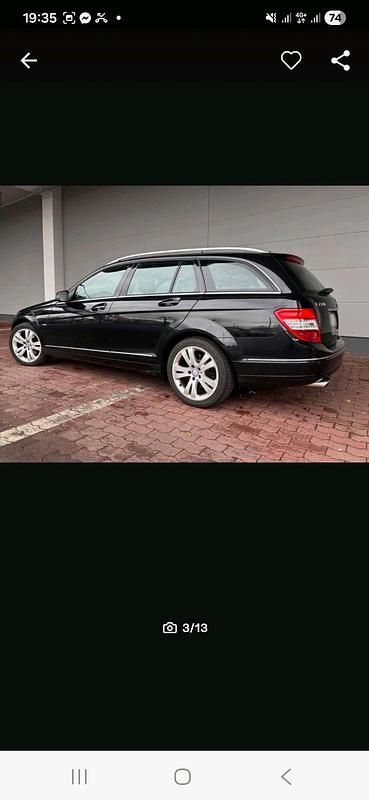 Gebraucht Mercedes C220 170 PS (125 kW) 2010 Schwarz Kombi