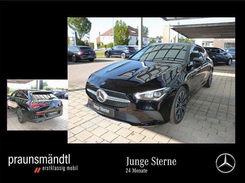 Schwarz Gebraucht 2023 Mercedes CLA200 Progressive Limousine | 30.900 € (Superpreis) - Bild 1/4