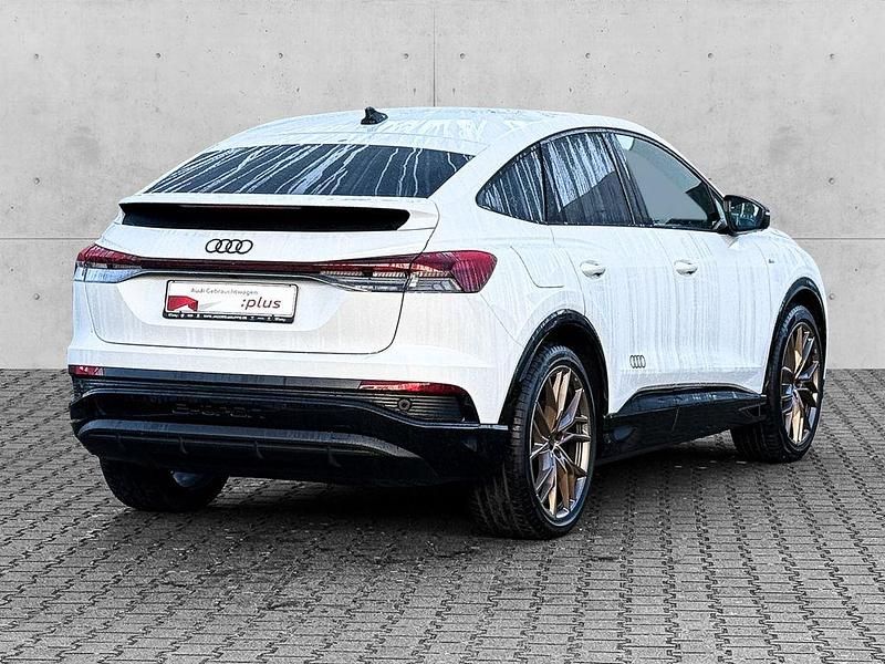 Gebraucht Audi Q4 Sportback e-tron S-Line 210 kW (286 PS) 2025 Weiß SUV