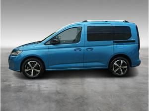 Neu VW Caddy Goal 122 PS (89 kW) 2025 Blau (costa azul metallic) Van / Kleinbus