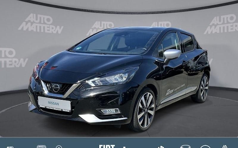 Schwarz Gebraucht 2021 Nissan Micra Kleinwagen | 15.980 € (Etwas zu teuer) - Bild 1/4