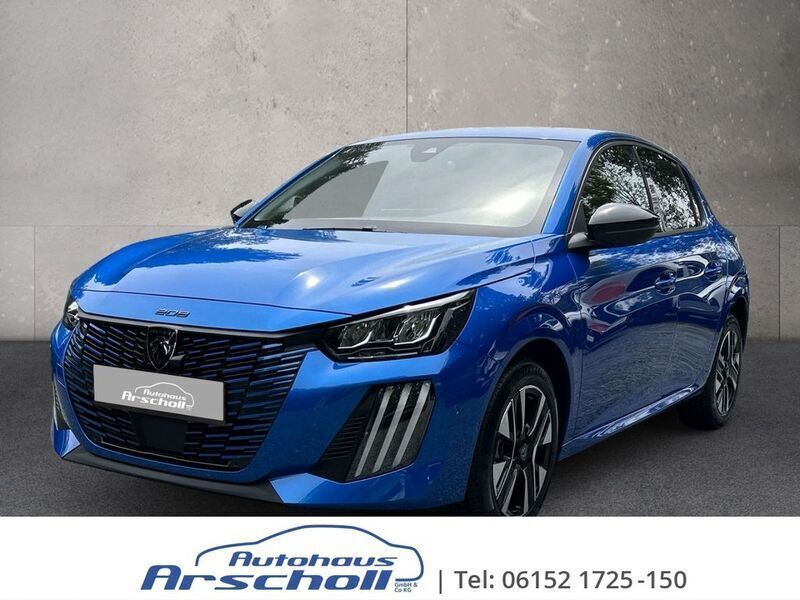 Blau Gebraucht 2025 Peugeot 208 Allure Kleinwagen | 22.490 € - Bild 1/4