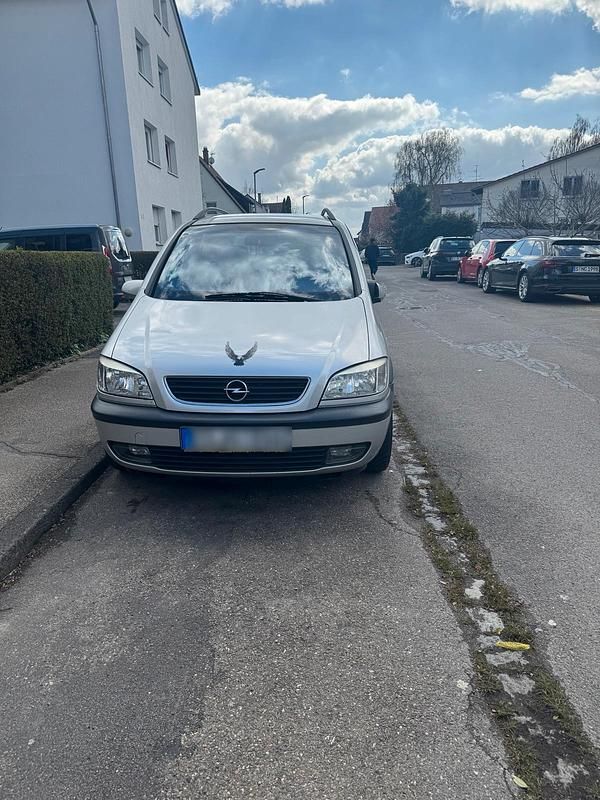 Gebraucht Opel Zafira 147 PS (108 kW) 2002 Grau Van / Kleinbus