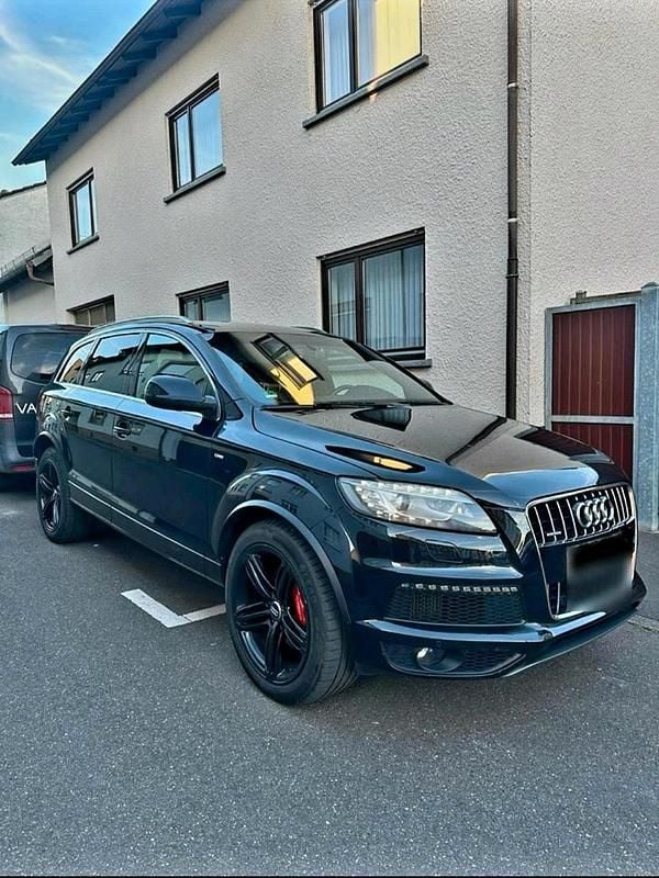 Schwarz Gebraucht 2014 Audi Q7 S-Line SUV | 17.800 € (Fairer Preis) - Bild 1/4
