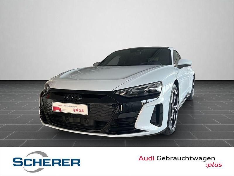 Grau (metallic) Gebraucht 2022 Audi e-tron GT quattro Ambiente Limousine | 57.690 € (Guter Preis) - Bild 1/4