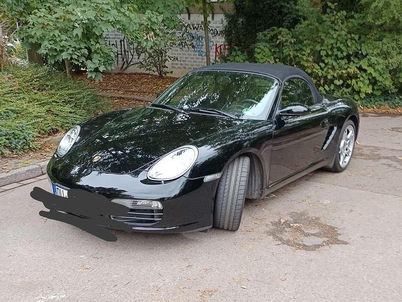 Schwarz Gebraucht 2006 Porsche Boxster S Cabrio | 24.500 € (Superpreis) - Bild 1/4