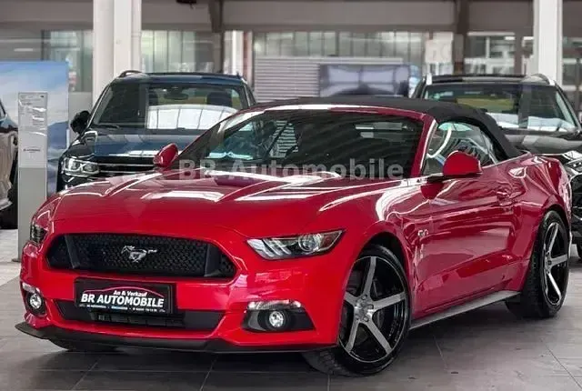 Gebraucht Ford Mustang GT Convertible 422 PS (310 kW) 2017 Racerot Cabrio