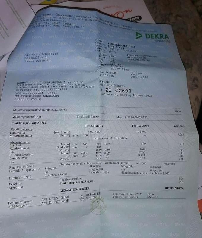 Gebraucht VW Golf III 75 PS (55 kW) 1998 Limousine