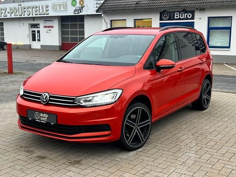 Gebraucht VW Touran 150 PS (110 kW) 2016 Orange Van / Kleinbus
