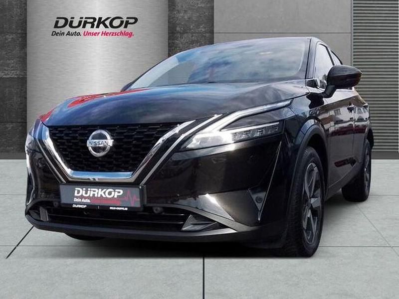 Schwarz Gebraucht 2022 Nissan Qashqai Tekna SUV | 25.990 € (Etwas zu teuer) - Bild 1/4