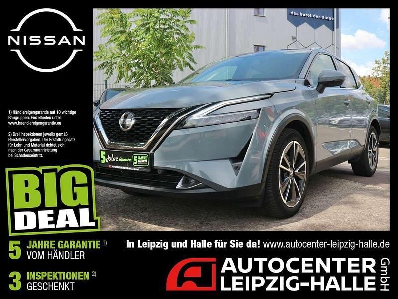 Ceramic grey Gebraucht 2022 Nissan Qashqai Tekna SUV | 27.490 € (Fairer Preis) - Bild 1/4