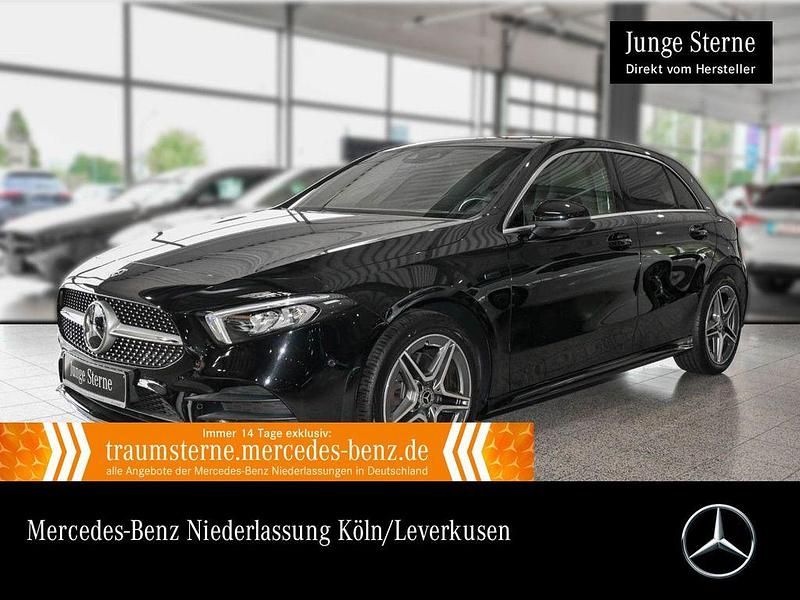 Kosmosschwarz Gebraucht 2021 Mercedes A250 AMG Limousine | 28.990 € (Fairer Preis) - Bild 1/3