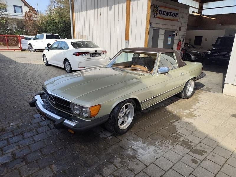 Gebraucht Mercedes SL450 1976 Grün Cabrio