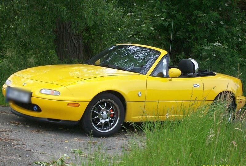 Gebraucht Mazda MX5 90 PS (66 kW) 1995 Gelb Cabrio