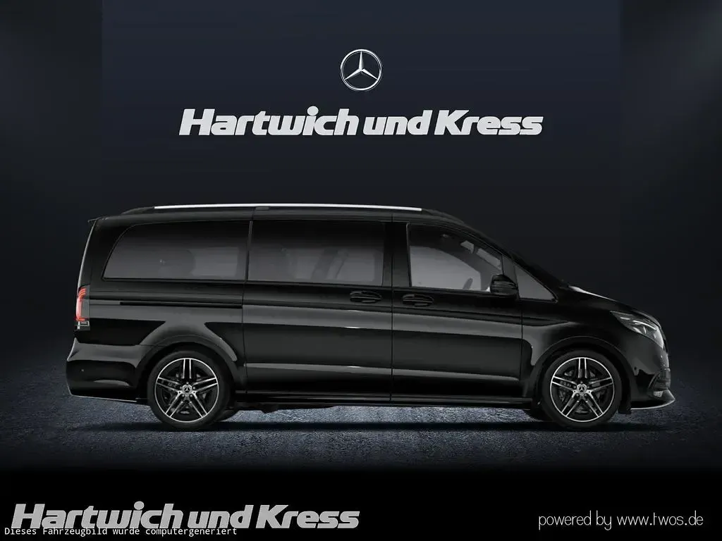 Gebraucht Mercedes V300 AMG line 237 PS (174 kW) 2026 Obsidianschwarz Van / Kleinbus