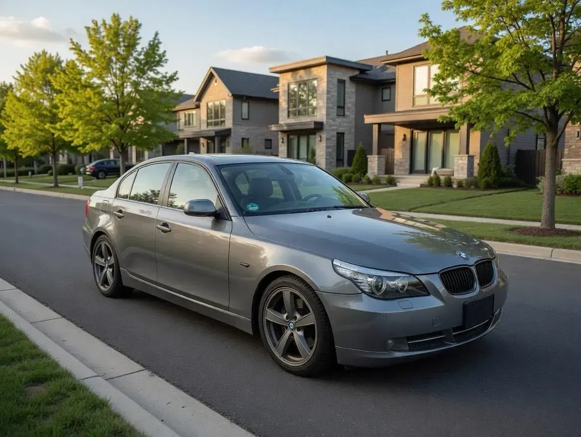 Gebraucht BMW 523 190 PS (139 kW) 2009 Grau Limousine