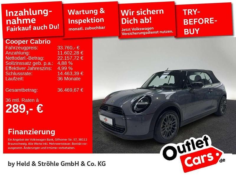 Copper grey Gebraucht 2025 Mini Cooper Cabriolet Classic Cabrio | 33.760 € (Guter Preis) - Bild 1/3