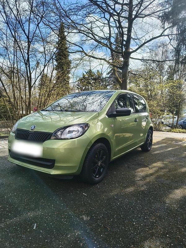 Gebraucht Skoda Citigo 60 PS (44 kW) 2013 Grün Kleinwagen