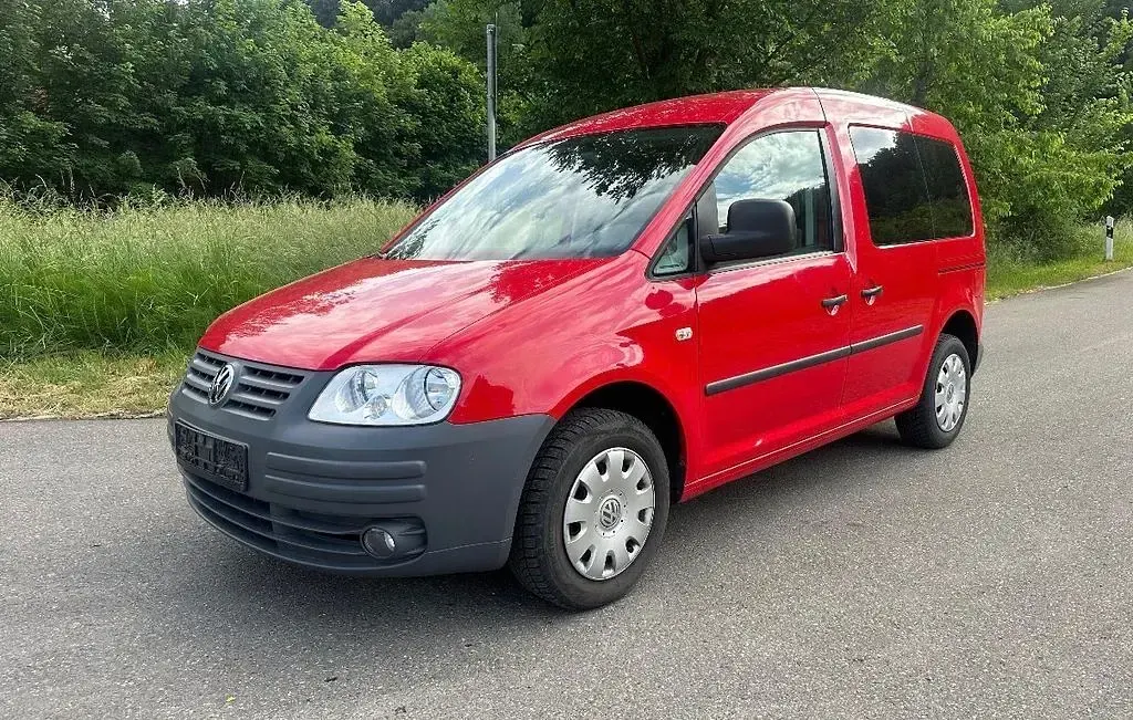 Gebraucht VW Caddy Life 80 PS (58 kW) 2009 Rot Van / Kleinbus