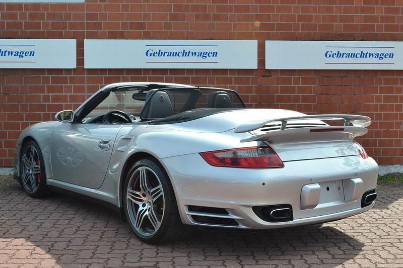 Gebraucht Porsche 997 Turbo 480 PS (353 kW) 2008 Silber Cabrio