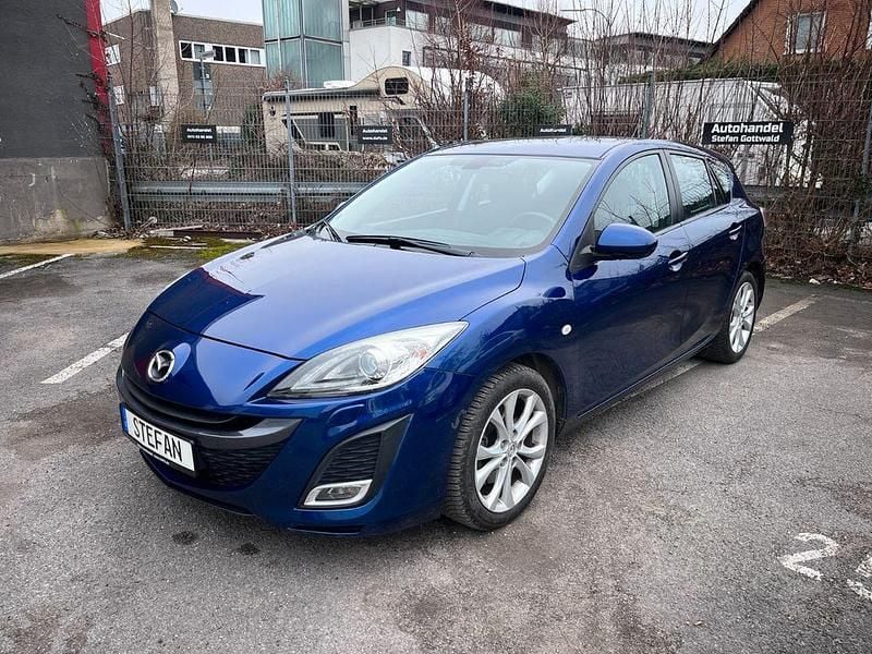 Indigoblau / indigolights Gebraucht 2009 Mazda 3 Sports-Line Limousine | 5.900 € (Fairer Preis) - Bild 1/4