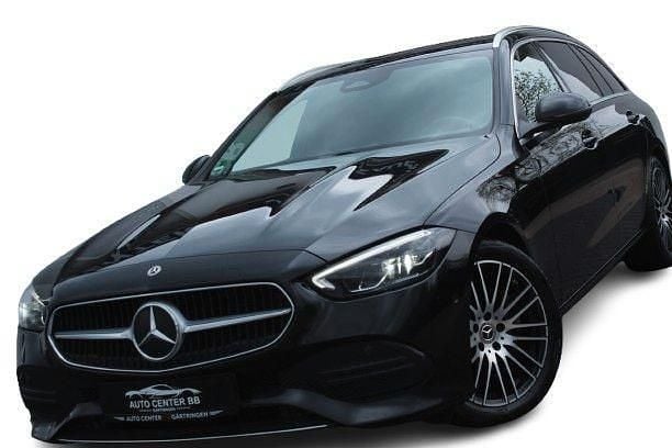 Schwarz Gebraucht 2022 Mercedes C220 Avantgarde Limousine | 21.990 € (Guter Preis) - Bild 1/4