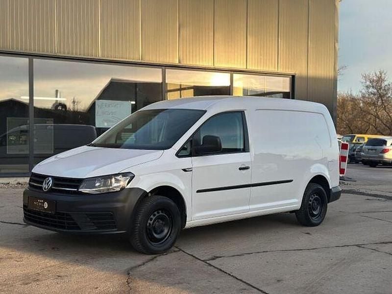 Candyweiss Gebraucht 2019 VW Caddy Maxi Van / Kleinbus | 19.490 € (Etwas zu teuer) - Bild 1/4