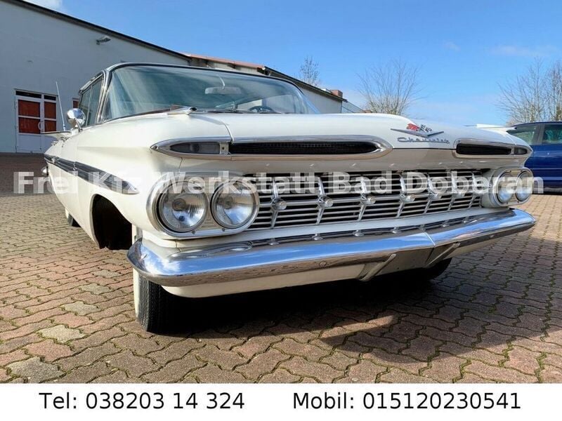 Weiß Gebraucht 1959 Chevrolet Impala Limousine | 45.800 € - Bild 1/4