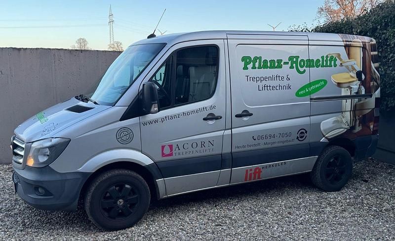 Second-hand Mercedes Sprinter 163 CP (119 kW) 2013 Argintiu Van