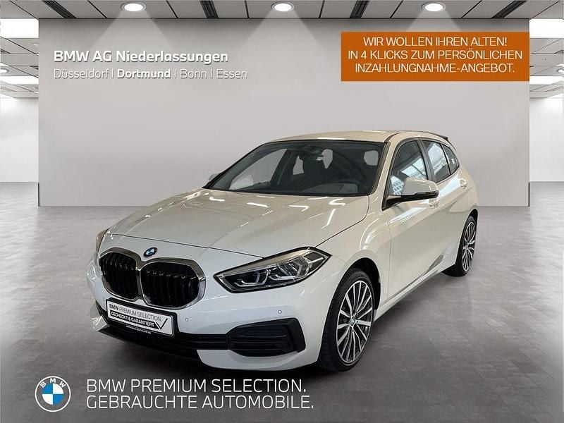Weiß Gebraucht 2022 BMW 118 Advantage Kleinwagen | 23.990 € (Fairer Preis) - Bild 1/4
