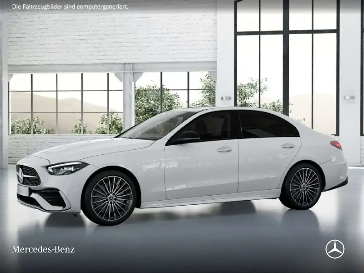 Gebraucht Mercedes C180 AMG 170 PS (125 kW) 2026 Weiß Limousine