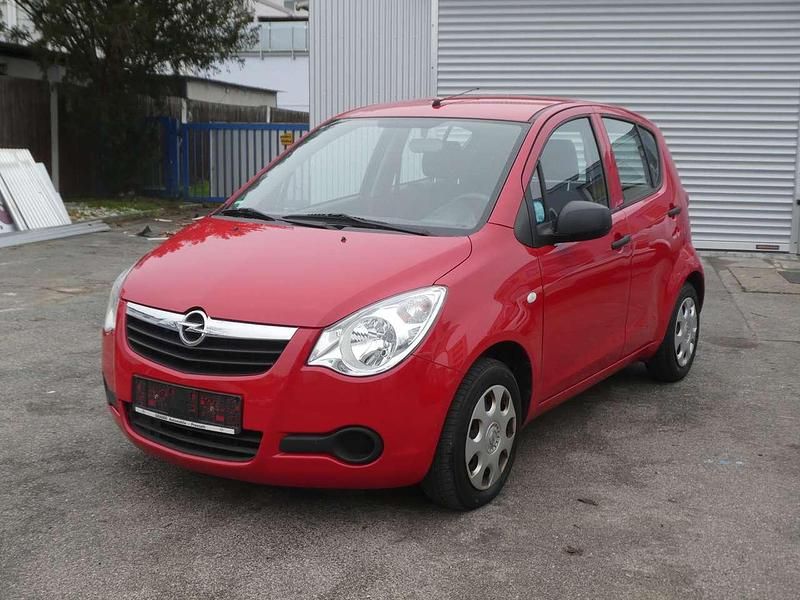 H:glutrot/f:tomatenrot Gebraucht 2009 Opel Agila Basis Kleinwagen | 1.650 € (Superpreis) - Bild 1/4