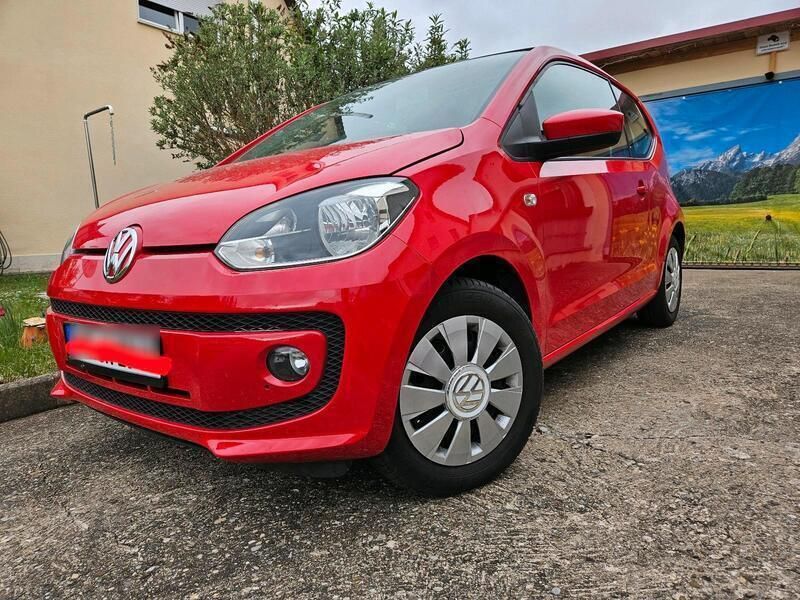 Rot Gebraucht 2012 VW up! move up! Kleinwagen | 4.600 € (Superpreis) - Bild 1/4